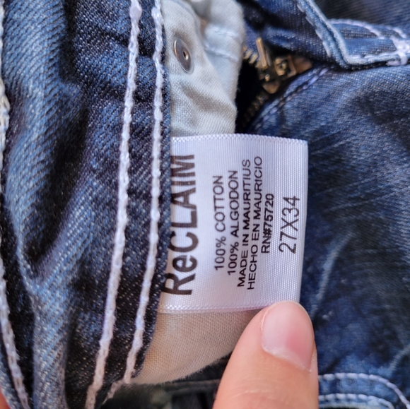 Reclaim slim straight 27 long jeans - Picture 11 of 11